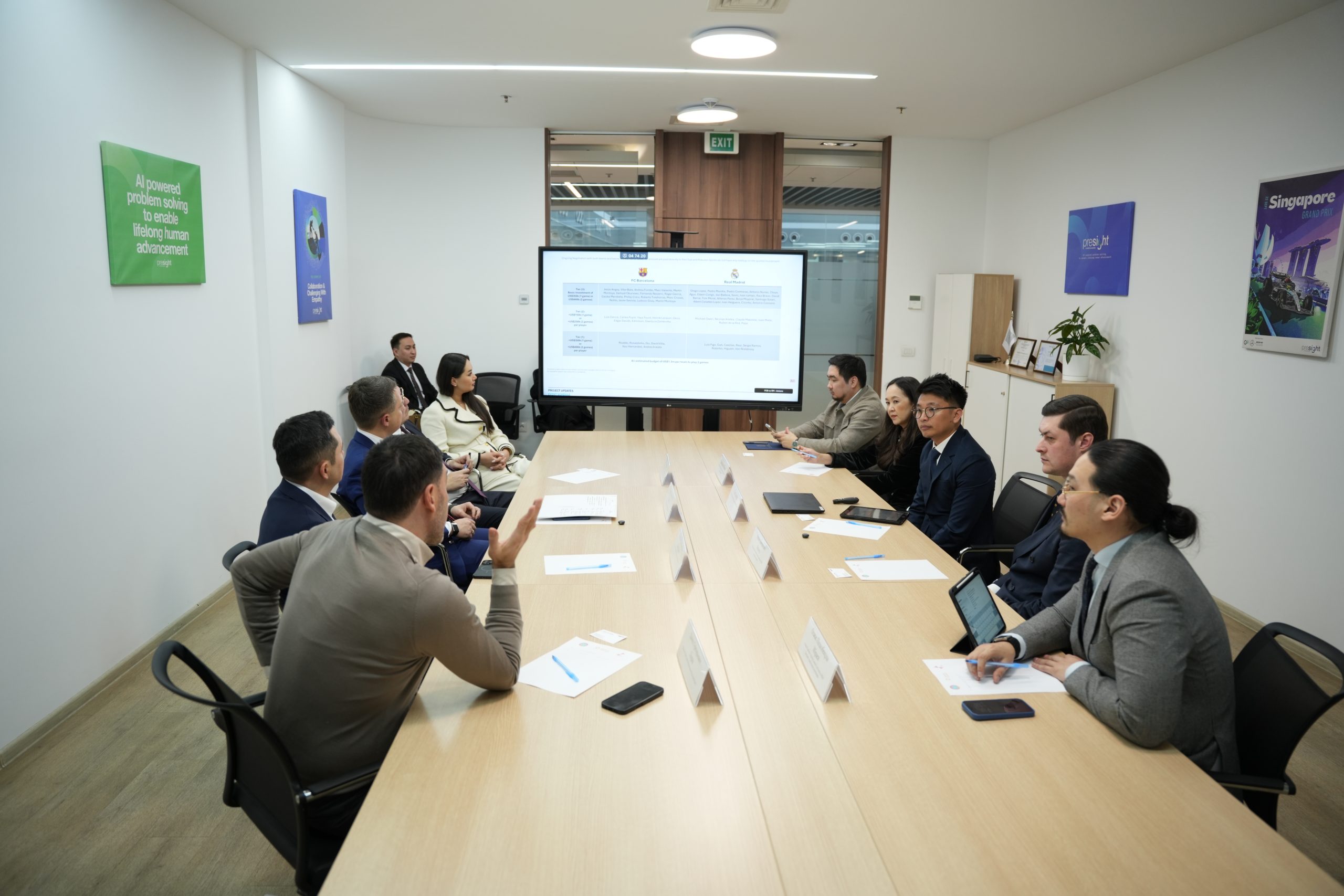 Астанада «Rakuten» компаниясымен халықаралық спорт жобалары талқыланды